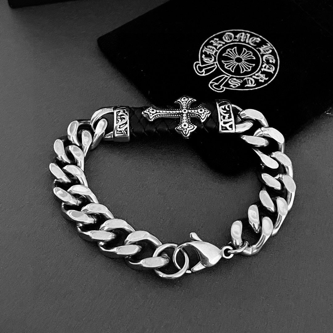 【CHROME HEARTS】ブレスレット、ファッションシンプルなスタイル