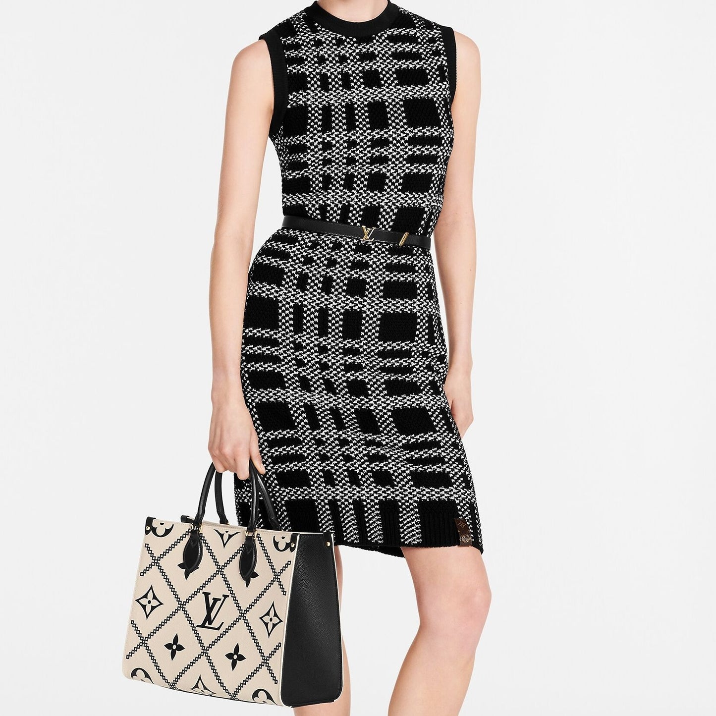 Louis Vuitton オンザゴー MM クリーム