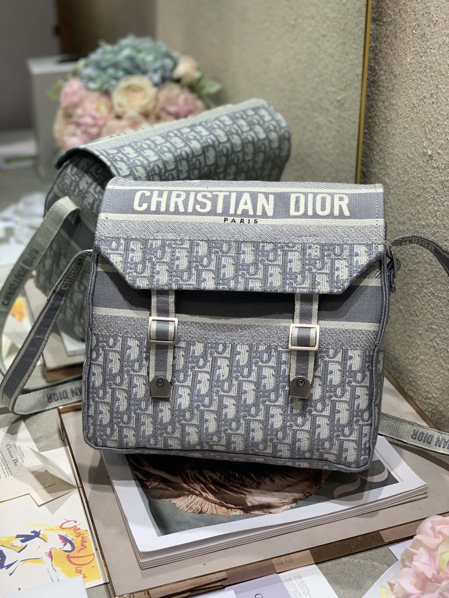 Dior Oblique Camp Bag