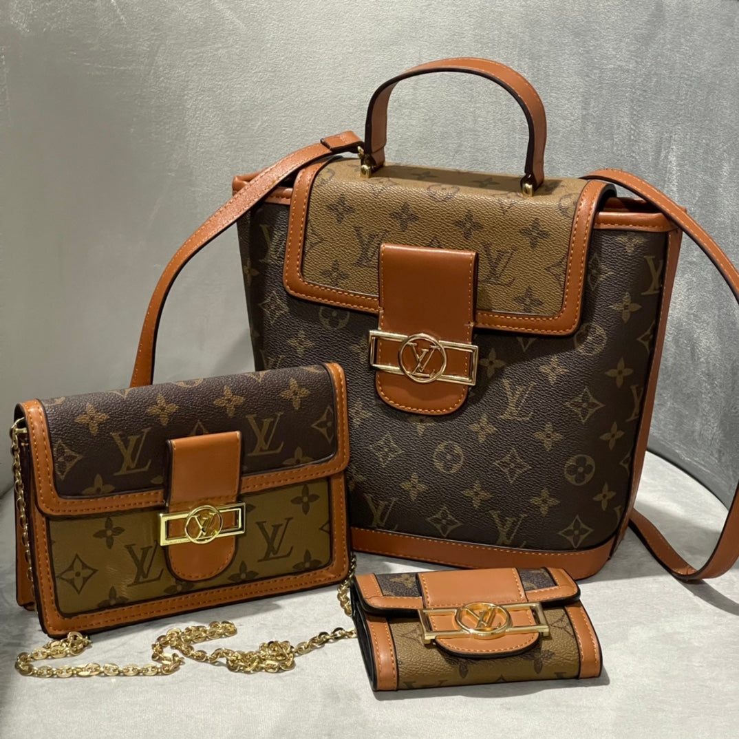 【LOUIS VUITTON】【大人気定番商品♪】LOUISVUITTON 古い花3点セット お得