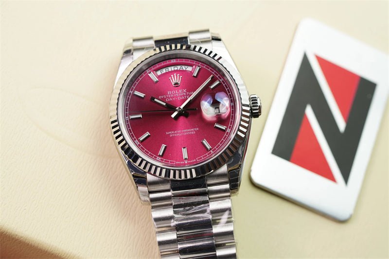 ロレックス デイデイト 118239 チェリー文字盤