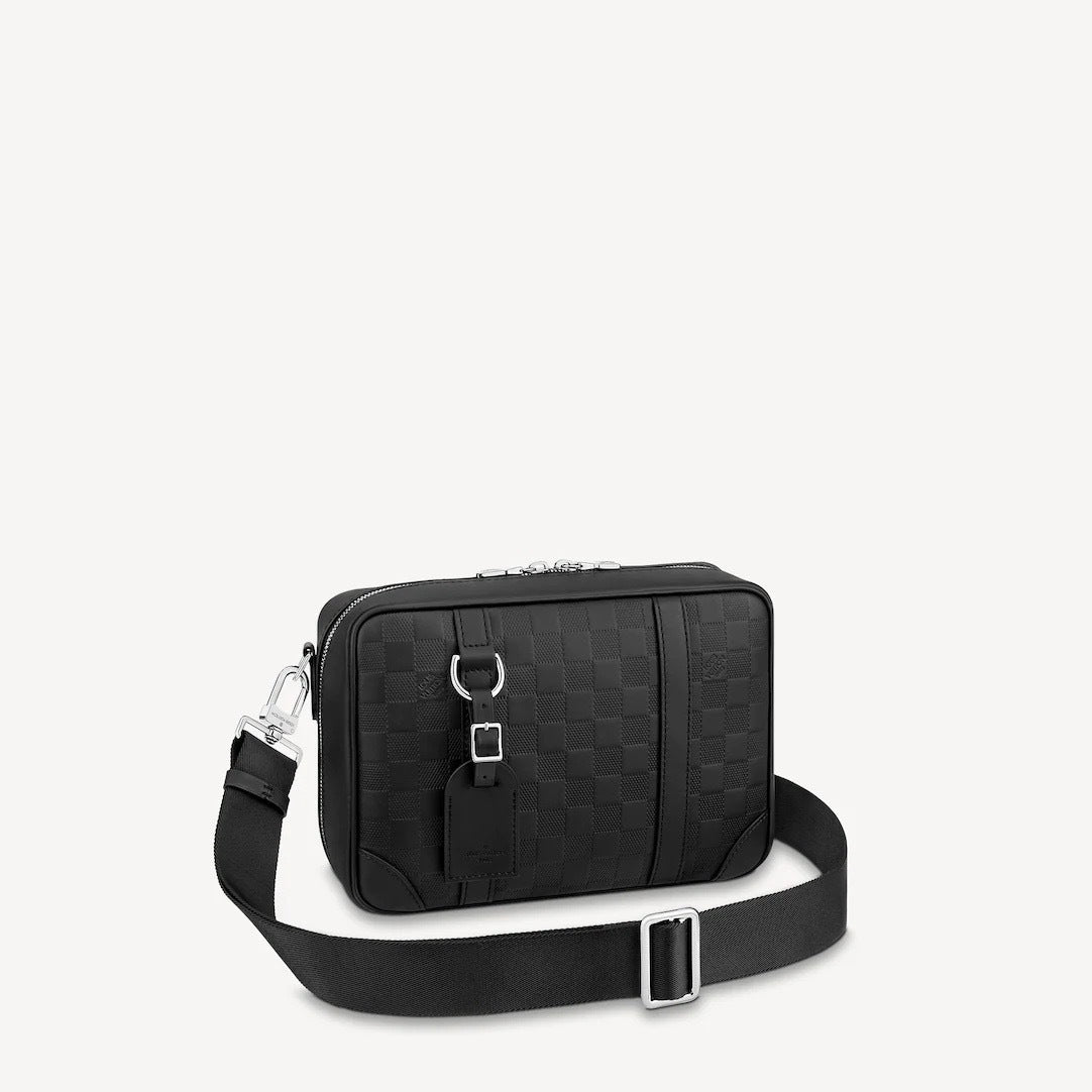 【新作☆直営店】LV シリウス・メッセンジャー ダミエ 黒 N45286