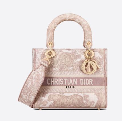 【DIOR】2種類★LADY D-LITE ミディアムバッグ★M0565OTDT_M808