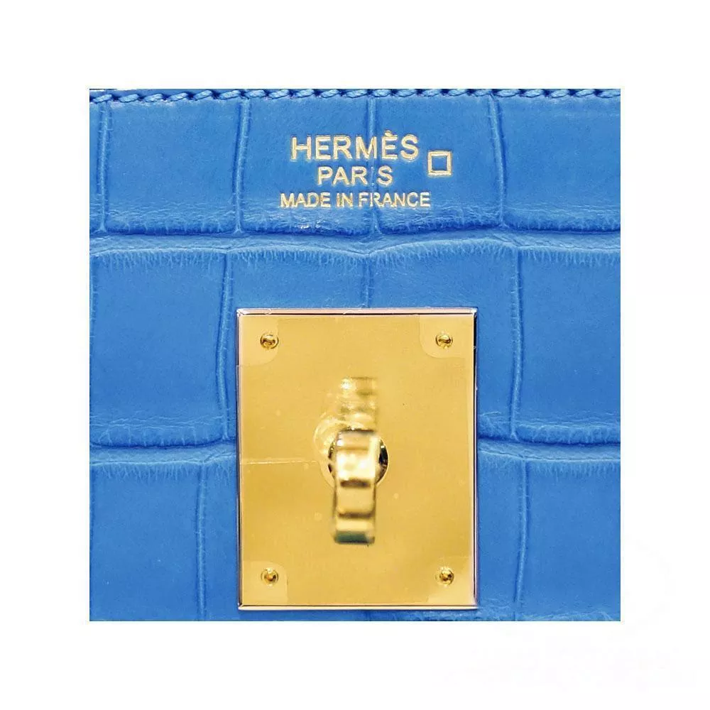 【HERMES】エルメス バーキン 30cm クロコダイル ゴールド金具