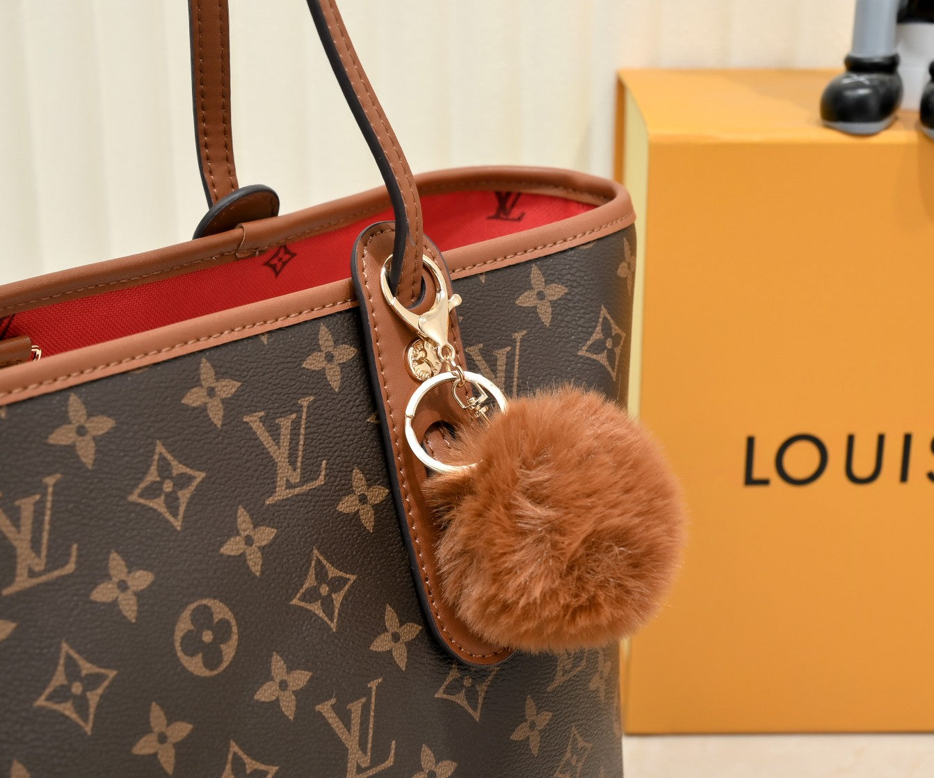 Louis Vuitton 新しいポータブル 58111 ショッピング バッグ