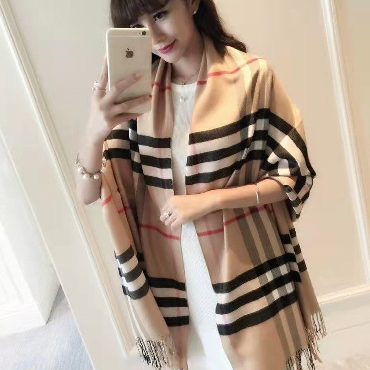 【BURBERRY】バーバリーカシミアスカーフ