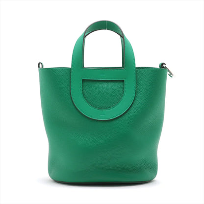 エルメス インザループ23 トリヨンクレマンス×ヴォースイフト ヴェールヴェルティゴ シルバー金具