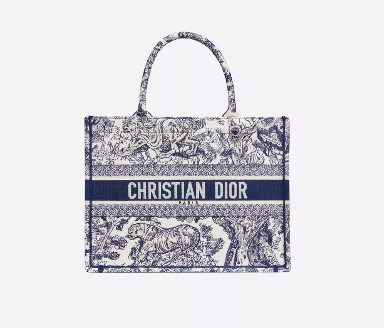 DIOR トワル ドゥ ジュイ スモールトートバッグ