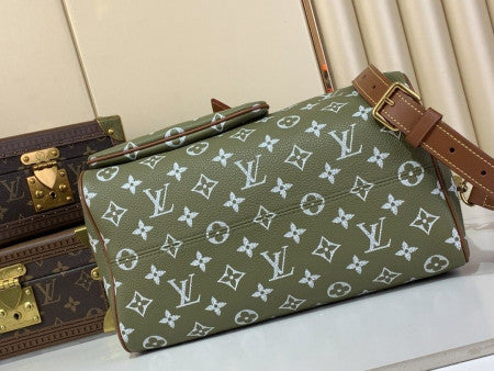 【最新作】LV スピーディ P9 バンドリエール 30(M15241)Green Sencha