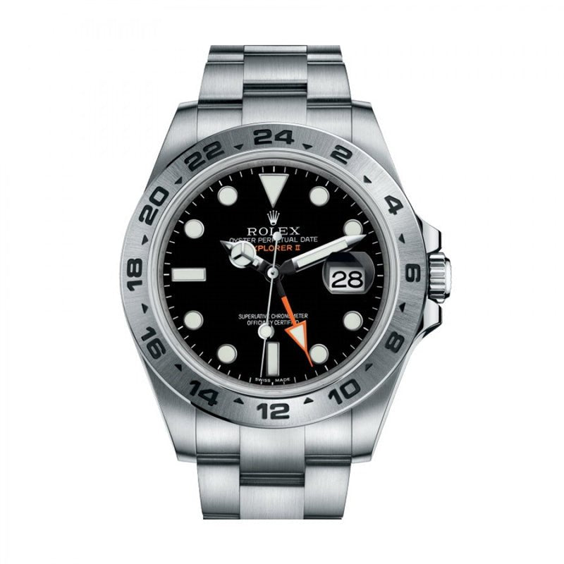 ロレックス エクスプローラーII ブラックROLEX EXPLORER II 216570
