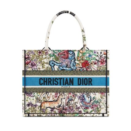 【DIOR】★DIOR BOOK TOTE ミディアムバッグ★M1296ZRUV_M941-BUYMA