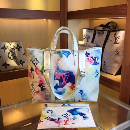 LVルイヴィトンNEWTOTEラージハンドバッグ