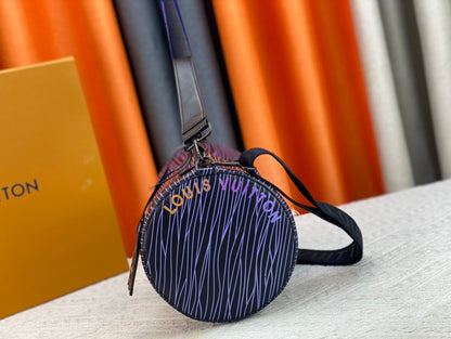 Louis Vuitton◇SoftPolochon ソフト筒型バッグ M46691