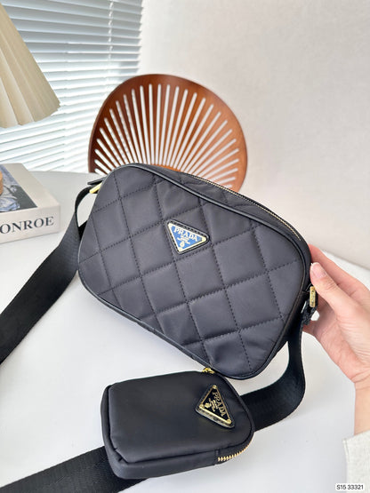 【PRADA 公式旗艦店】 プラダ 斜めがけバッグ当日出荷 好評に付き再入荷24*16CM