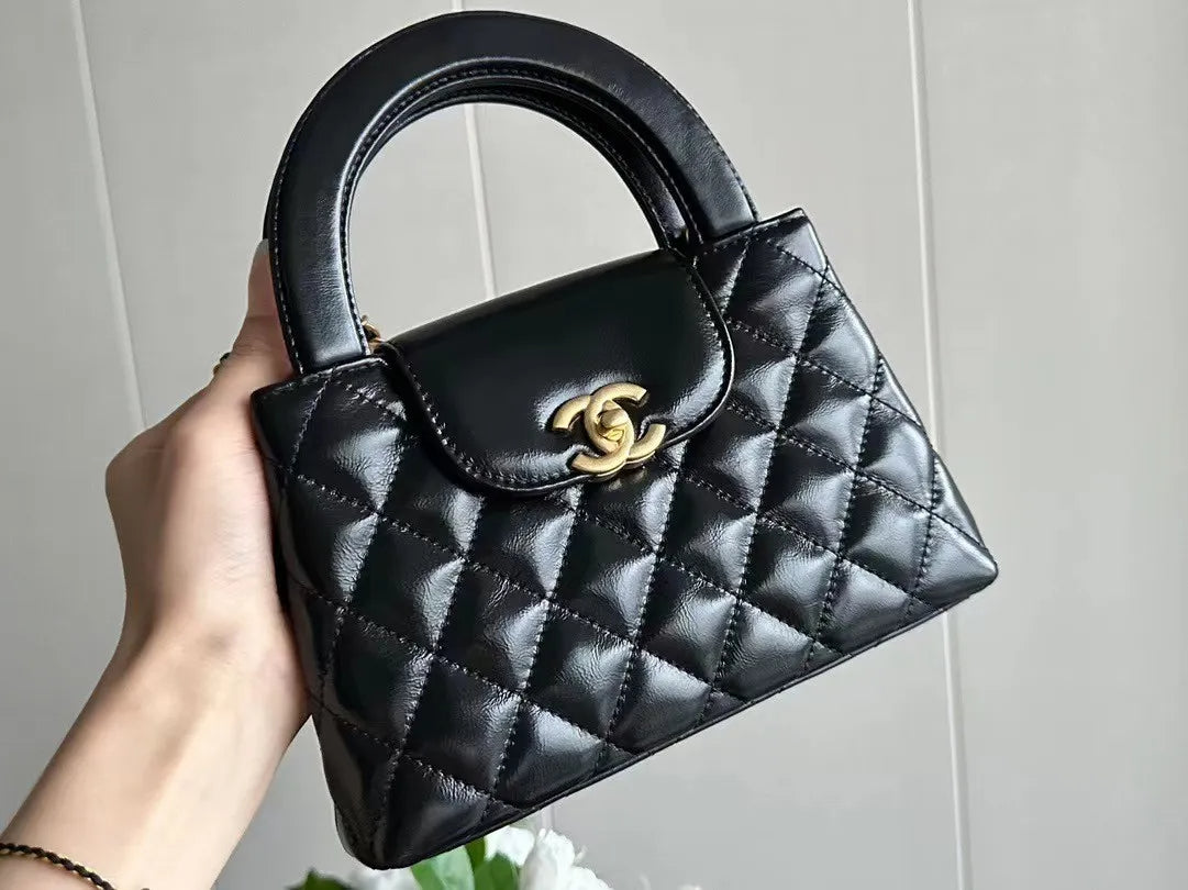 【24C/2色展開★】CHANEL トップハンドルフラップバッグ