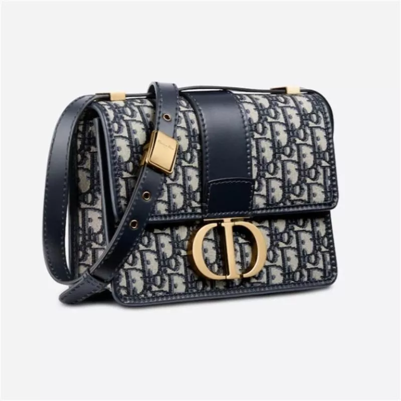 【DIOR】ショルダー バッグ 30モンテーニュ オブリーク CD ロゴ 女