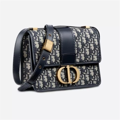 【DIOR】ショルダー バッグ 30モンテーニュ オブリーク CD ロゴ 女