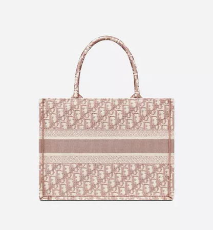 【新作★即納！】 DIOR BOOK TOTE トートバッグ ピンク 関税込
