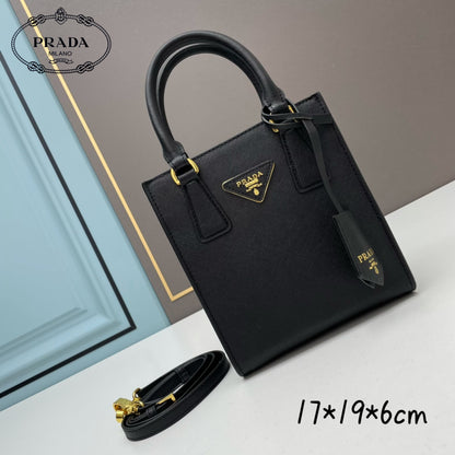 【 PRADA 公式 旗艦店】 プラダ ハンドバッグ 当日出荷 好評に付き再入荷！17*19*6CM