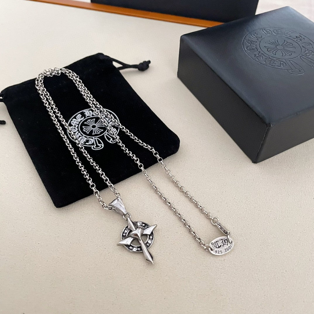 【CHROME HEARTS】ネックレス、新しいネックレス万能シンプルファッションオーナメント