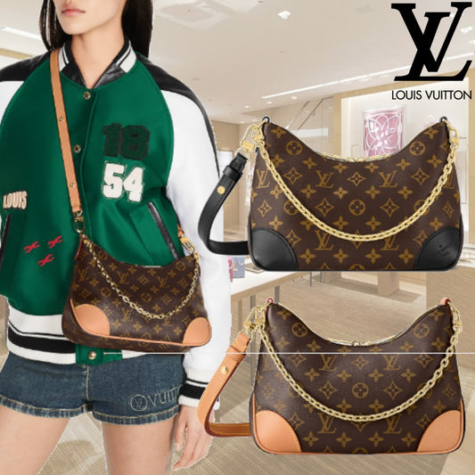 【コーデ格上げ☆】LOUIS VUITTON ブーローニュNM ハンドバッグ M45831 M45832