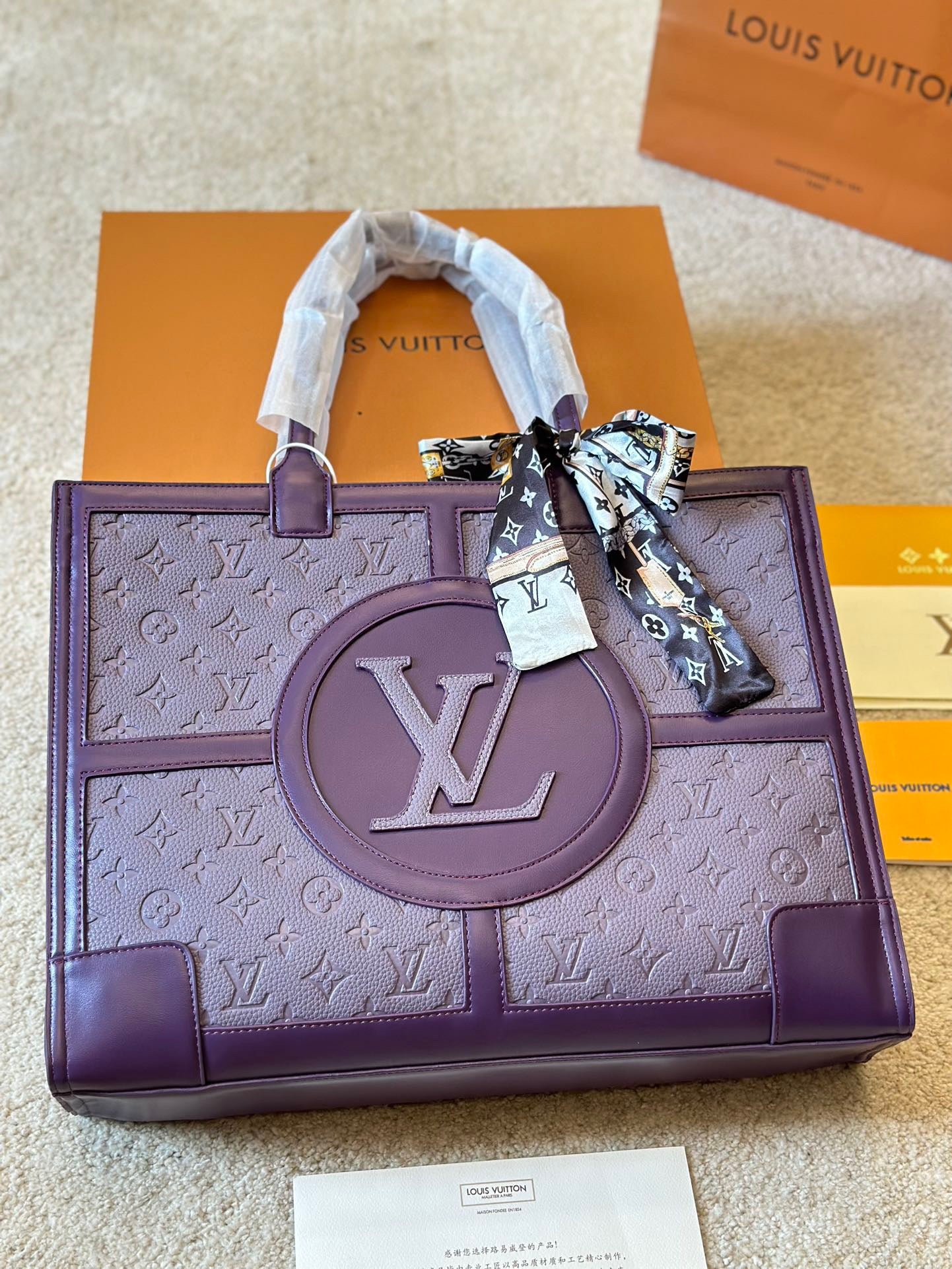 Louis vuitton 特大トートバッグ 大容量42cm【送料無料】