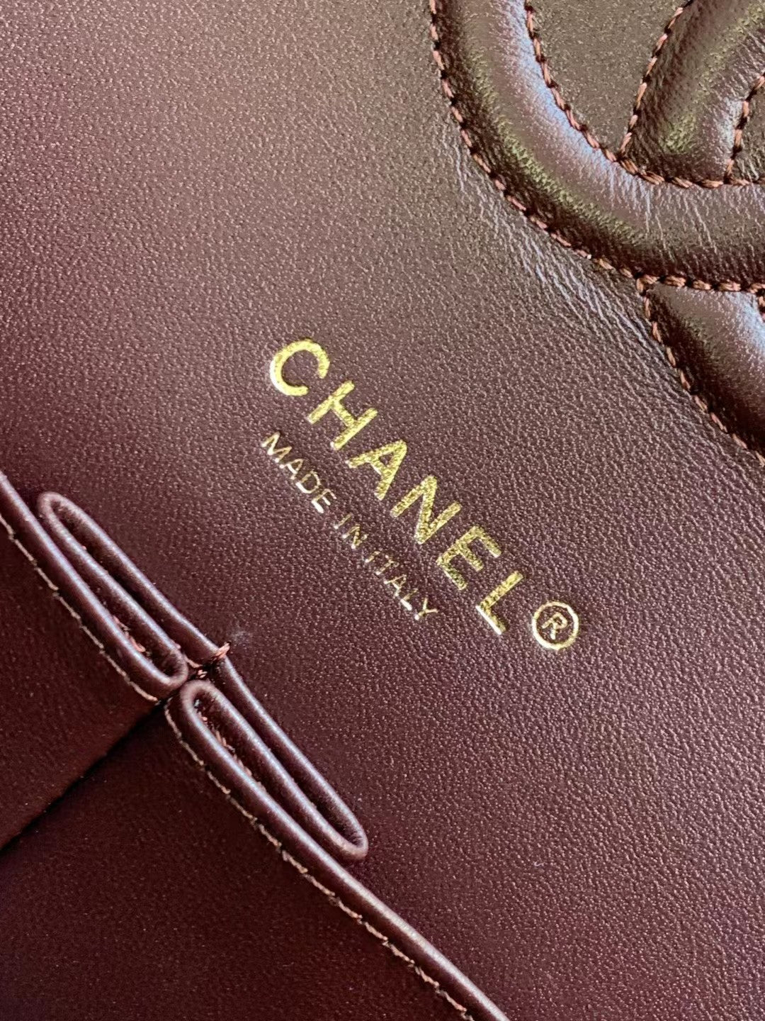 Chanel Flap Bag Carviar Leather Black Medium 1112