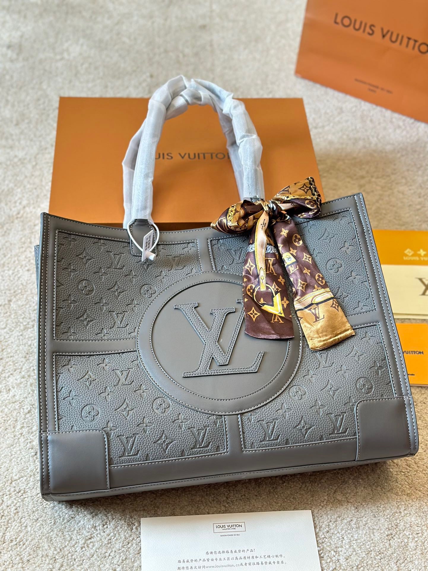 Louis vuitton 特大トートバッグ 大容量42cm【送料無料】