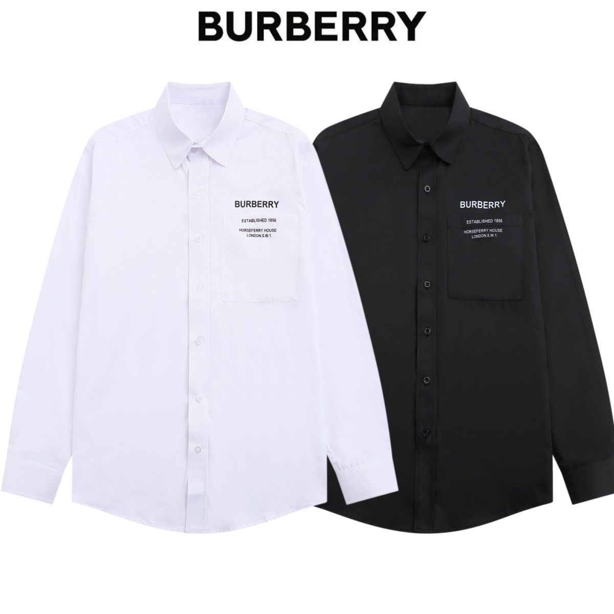 【BURBERRY旗艦店】長袖シャツ、ご好評に付き再入荷！！