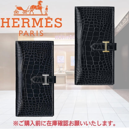 ★関税込 HERMES エルメス ベアンロング 長財布