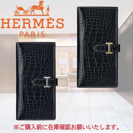 ★関税込 HERMES エルメス ベアンロング 長財布