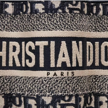 【DIOR】OBLIQUE ブルーキャンバスキャサリントート