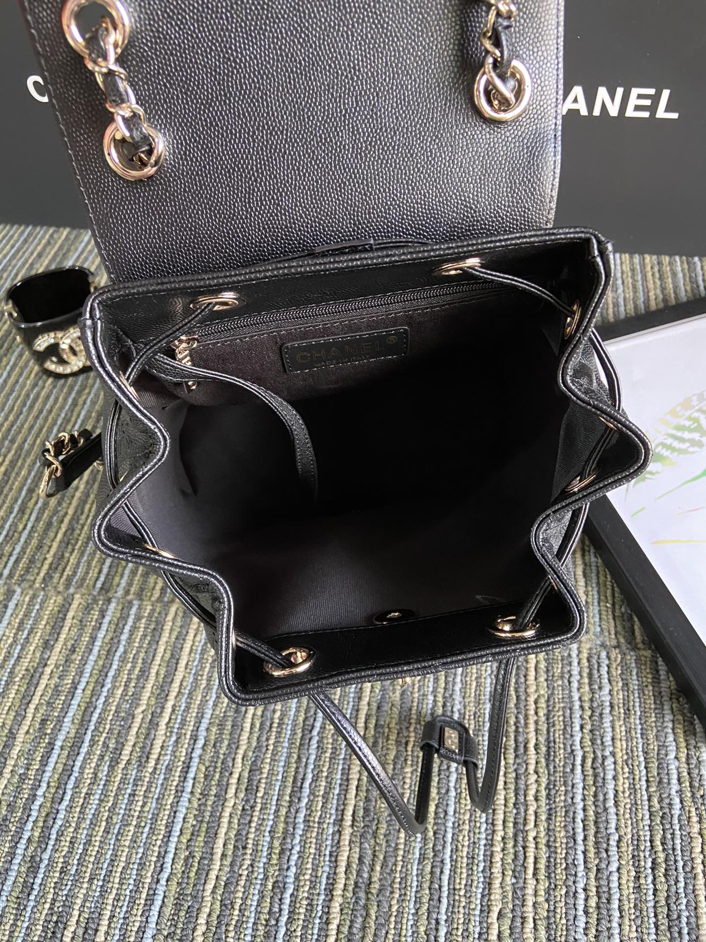 Chanel Ball pattern Backpack S1371