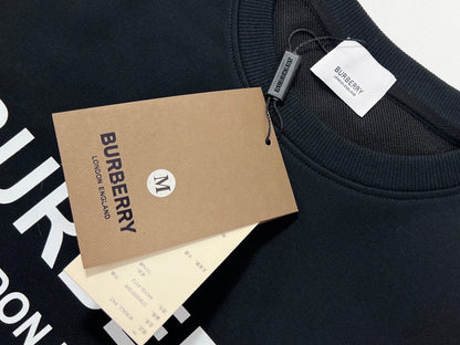 【BURBERRY 公式旗艦店】バーバリー 丸首の衛衣 スウェットご好評に付き再入荷！