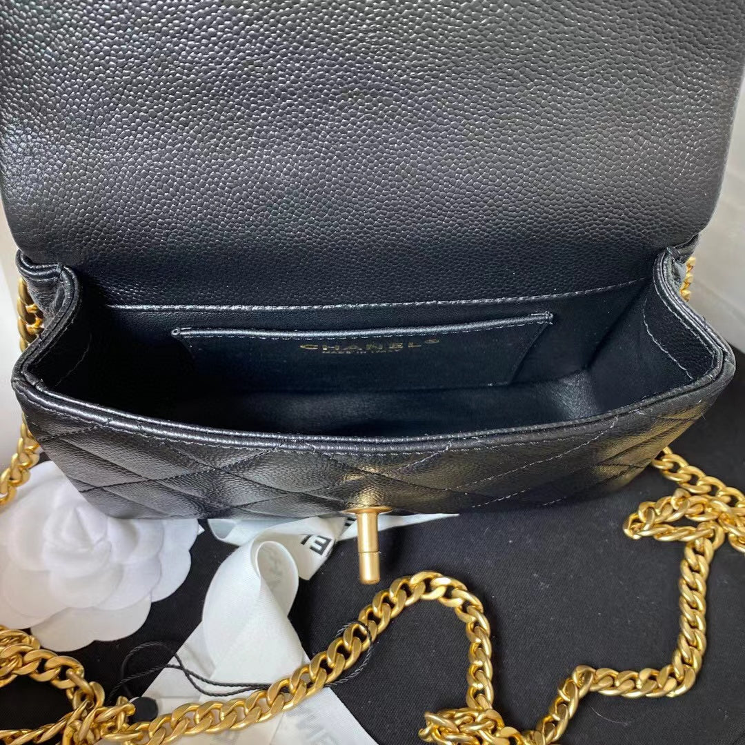 Chanel golden ball in small AS3828