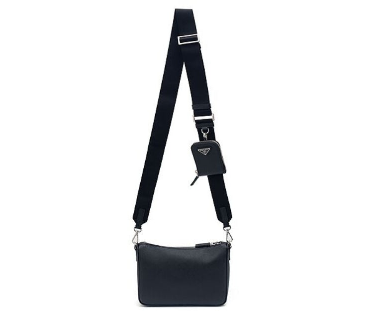 ☆PRADA サフィアーノレザー ショルダーバッグ☆