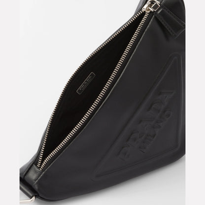 累積売上第１位☆新作☆ プラダ PRADA トライアングル レザーショルダーバッグ