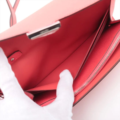 エルメス コンスタンスロング トゥーゴー ヴォーエプソン ブーゲンビリア シルバー金具