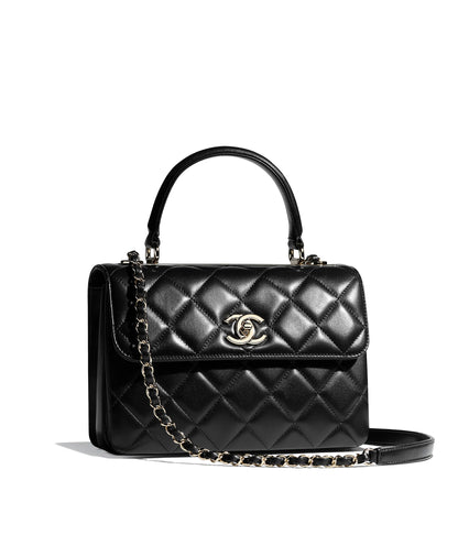 トップハンドル フラップ バッグ