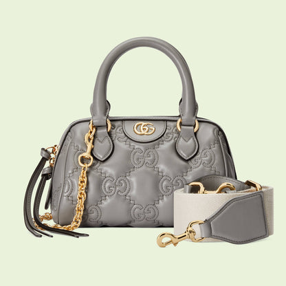 GG Matelasséキルティングレザーミニハンドバッグ