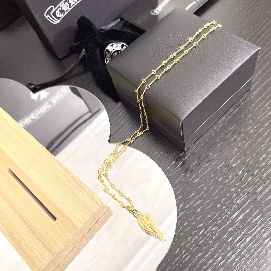 【CHROME HEARTS】ネックレス、新しいネックレス万能シンプルファッションオーナメント