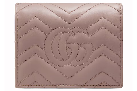 【GUCCI】〔GGマーモント〕 カードケース(コイン＆紙幣入れ付き)【財布】