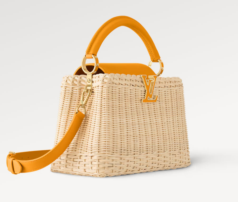 《人気のかごバッグ★》LouisVuittonハンドバッグカプシーヌ BB M24976