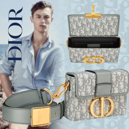 NEW【Christian Dior】知的に魅せるエレガントカラー☆BOX BAG