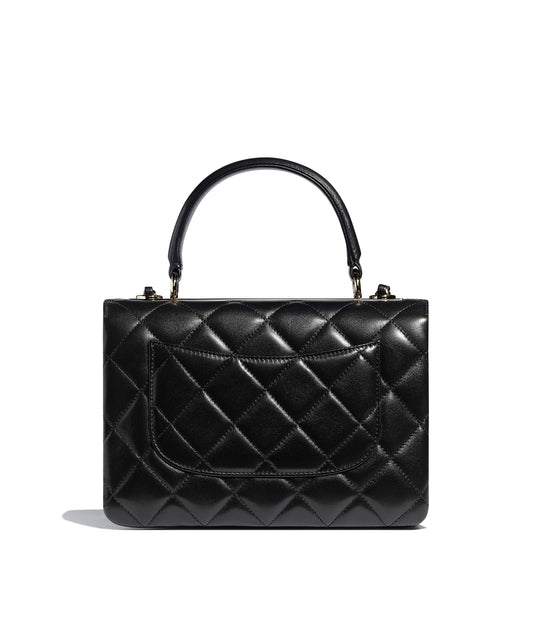 トップハンドル フラップ バッグ