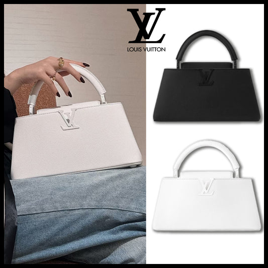 【スタイリッシュに♪】Louis Vuitton★カプシーヌ EW MM M23947 M23948