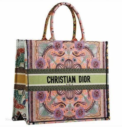 BOOK TOTE IN LIGHTS刺繍 ラージ*トートバッグ