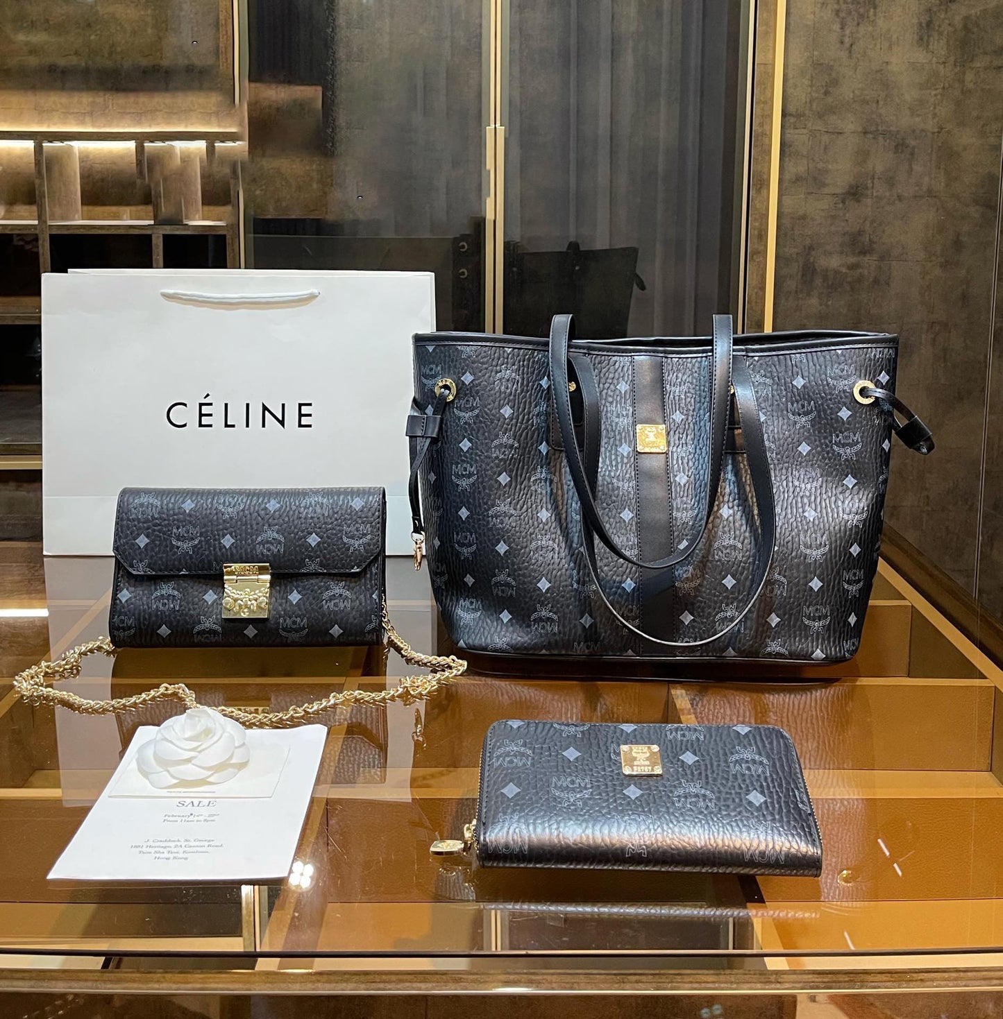 関税送料込み【MCM】3点セット お得