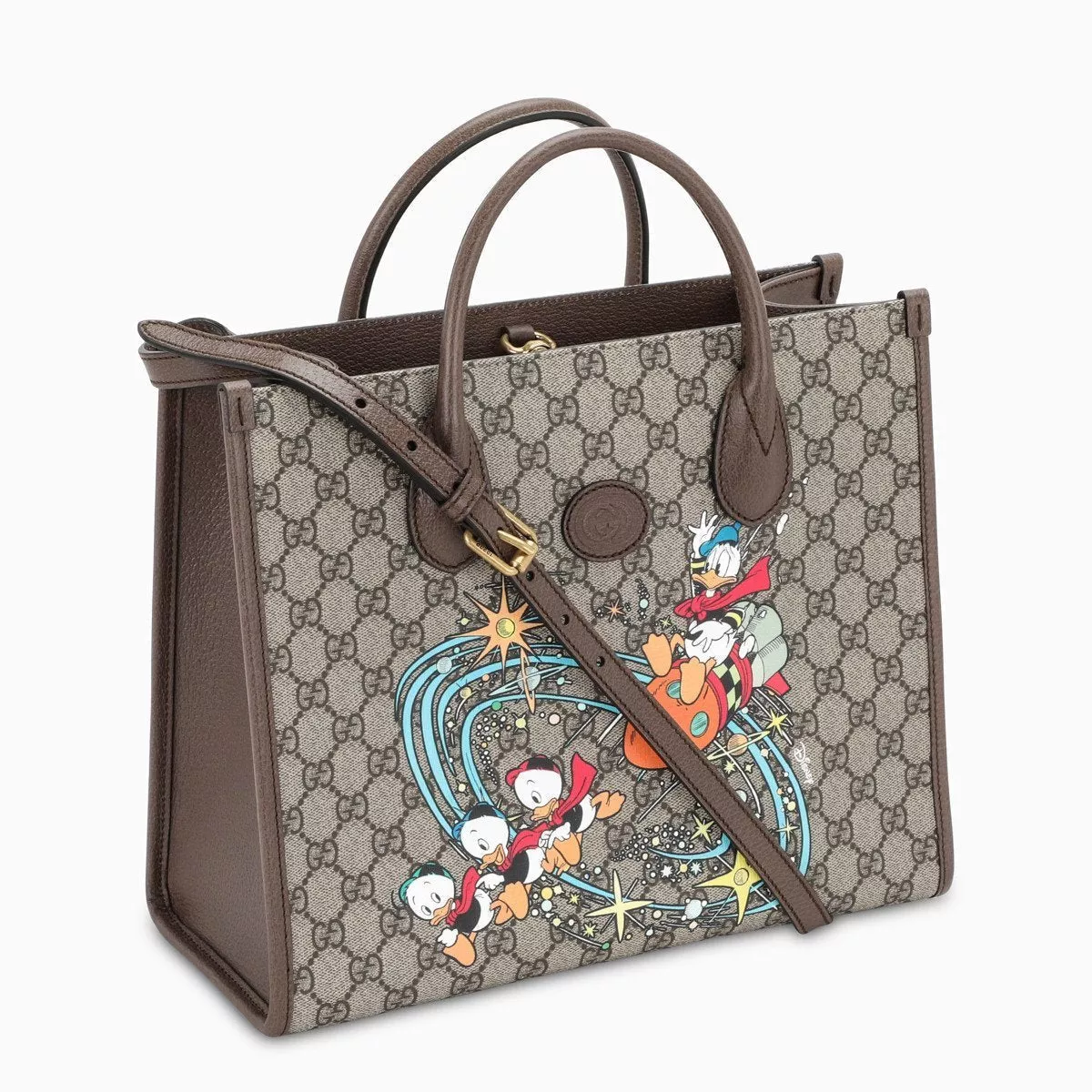 【GUCCI】累積売上総額第１位 ドナルドダックトート★コラボ 限定品