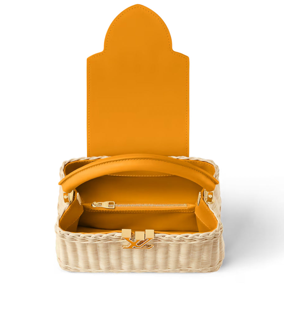 《人気のかごバッグ★》LouisVuittonハンドバッグカプシーヌ BB M24976